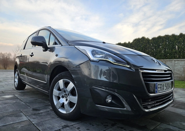 Peugeot 5008 cena 33900 przebieg: 230000, rok produkcji 2017 z Częstochowa małe 232